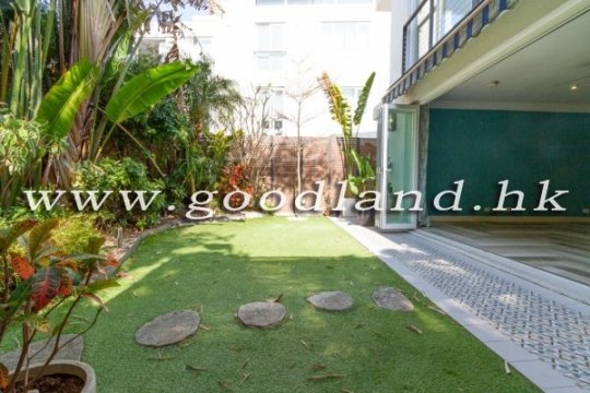 【清水灣海景村屋出售】花園・天台